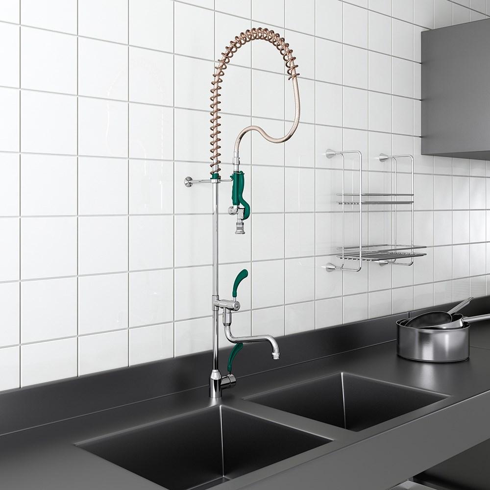 70553 PRESTO Однорычажный смеситель , професс.кух. высокий 70553.0 - Вид №2