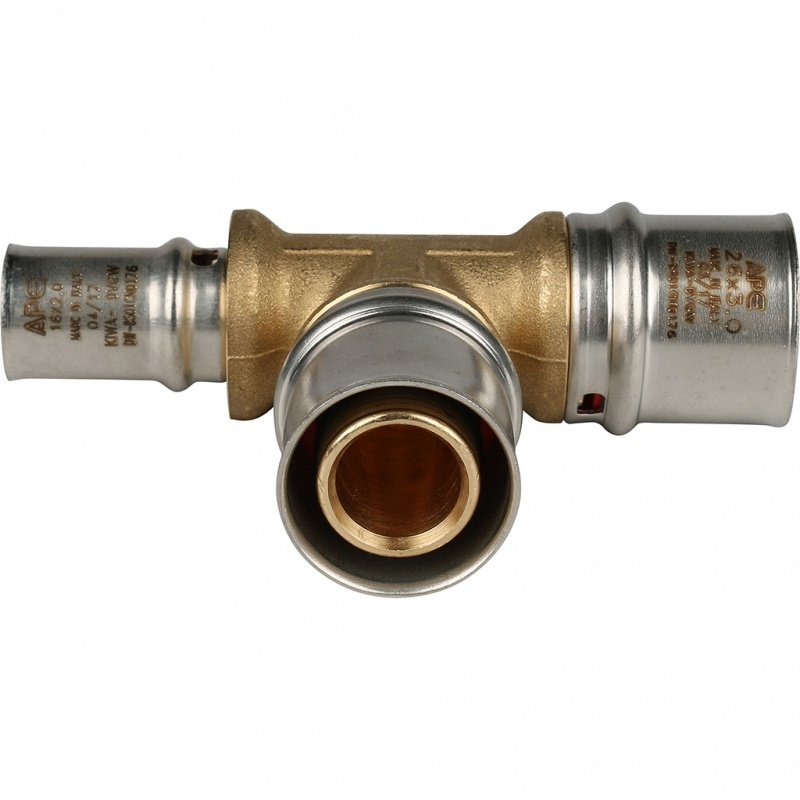 Тройник переходной STOUT 26х26х16 под пресс SFP0005262616 - Вид №1