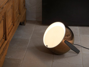 Керамическая напольная лампа