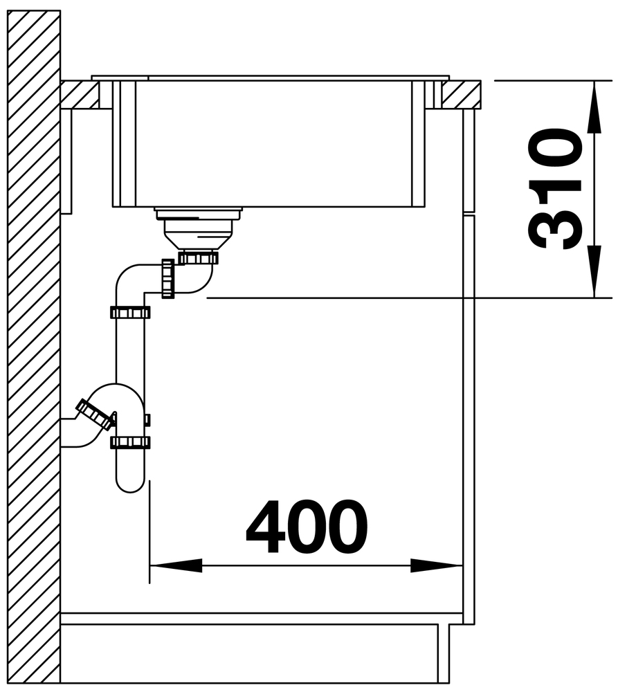 515074 Кухонная мойка Blanco Zia 9 E кофе  Blanco Zia Кофе - Вид №5