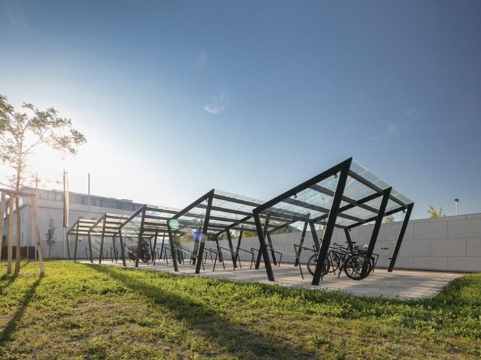 mmcité1 Укрытие из стали и стекла для велосипедов Edge sun-id-1398594 - Вид №3