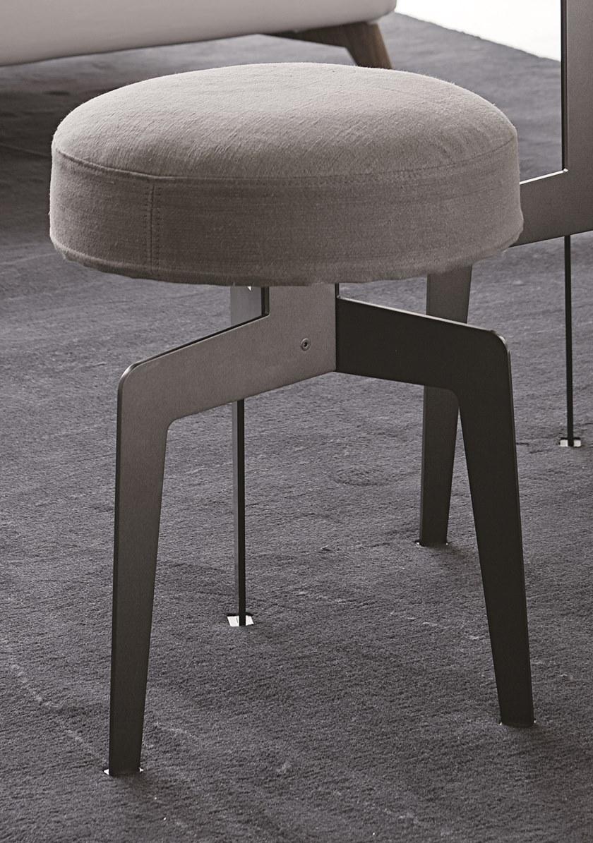 Vibieffe Низкий табурет с металлической обивкой 9500 9500067  - Вид №1