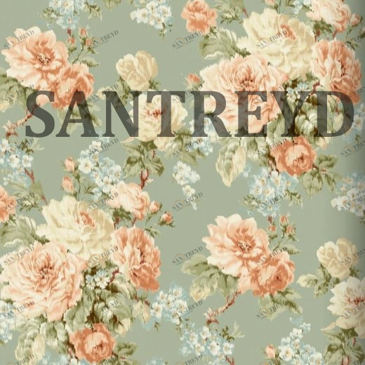 20104-CW Обои Aquarelle Wisteria Cottage 20104CW