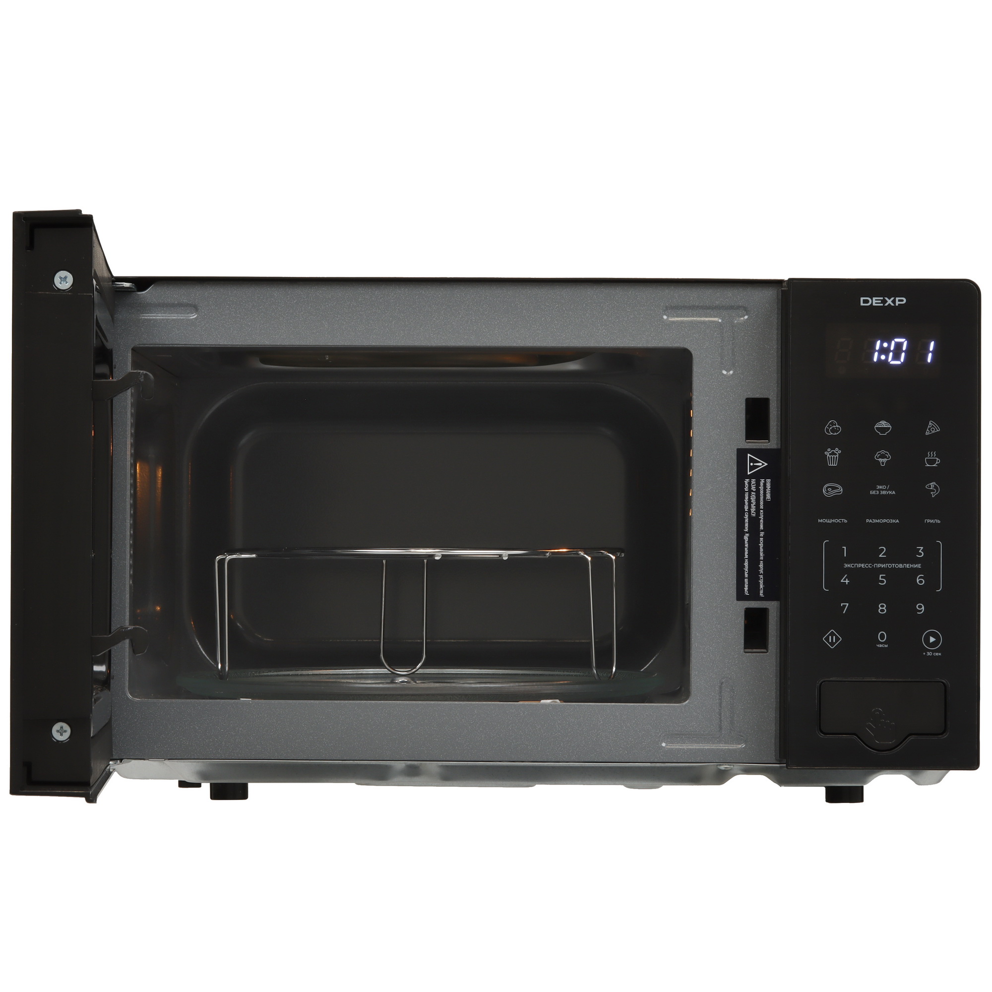 9073692 Микроволновая печь DEXP EG-80 черный STDN-0097977 - Вид №5