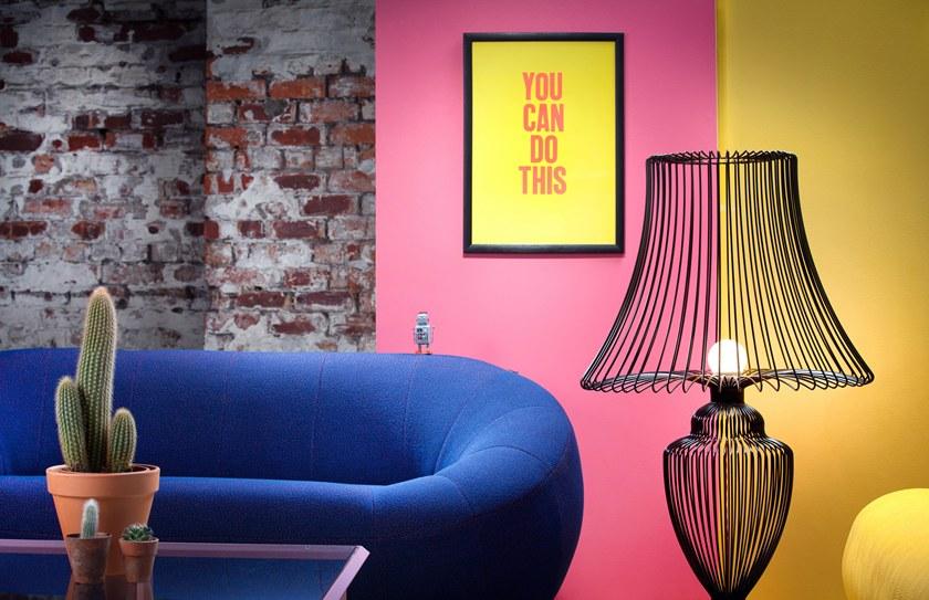 Deadgood Торшер с люминесцентным прямым светом из алюминия Wire Wl1l - Вид №2