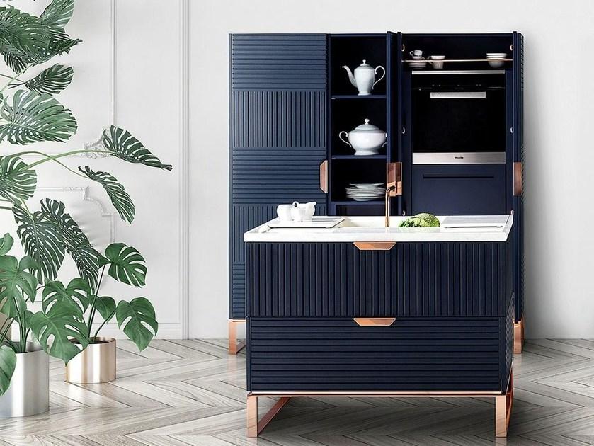 TM Italia Cucine Кухня с островом с ручками Miuccia sun-id-1400584 - Вид №6