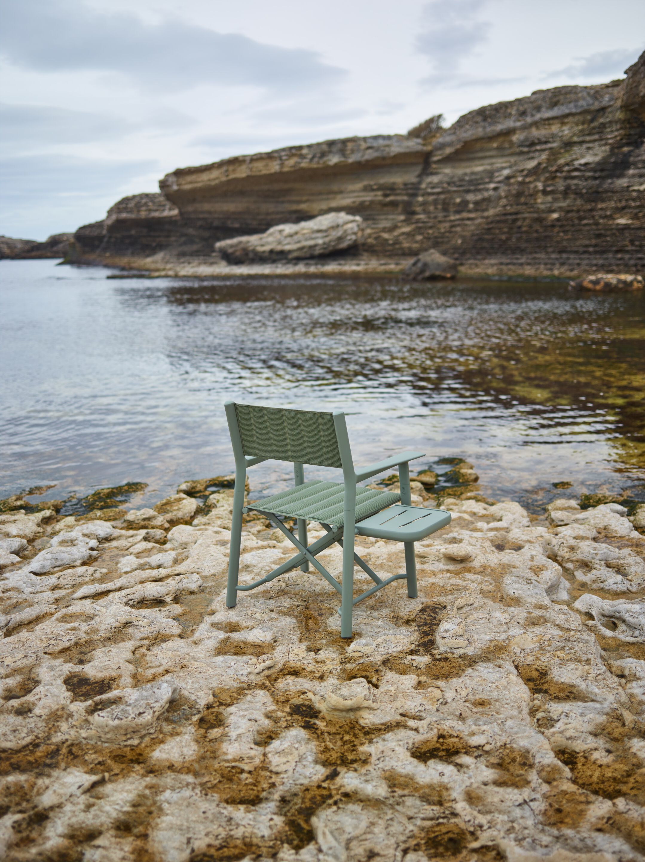 Алюминиевый садовый стул с журнальным столиком YAAZ Dedim ARCH-00006602 - Вид №3