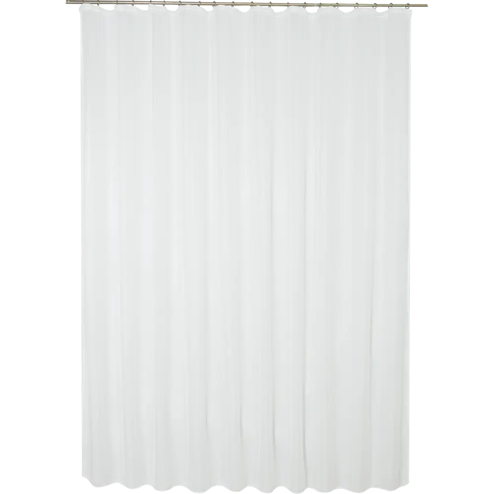 Тюль на ленте Keri 300x280 см цвет серебро MIAMOZA STLM-2157351 - Вид №1