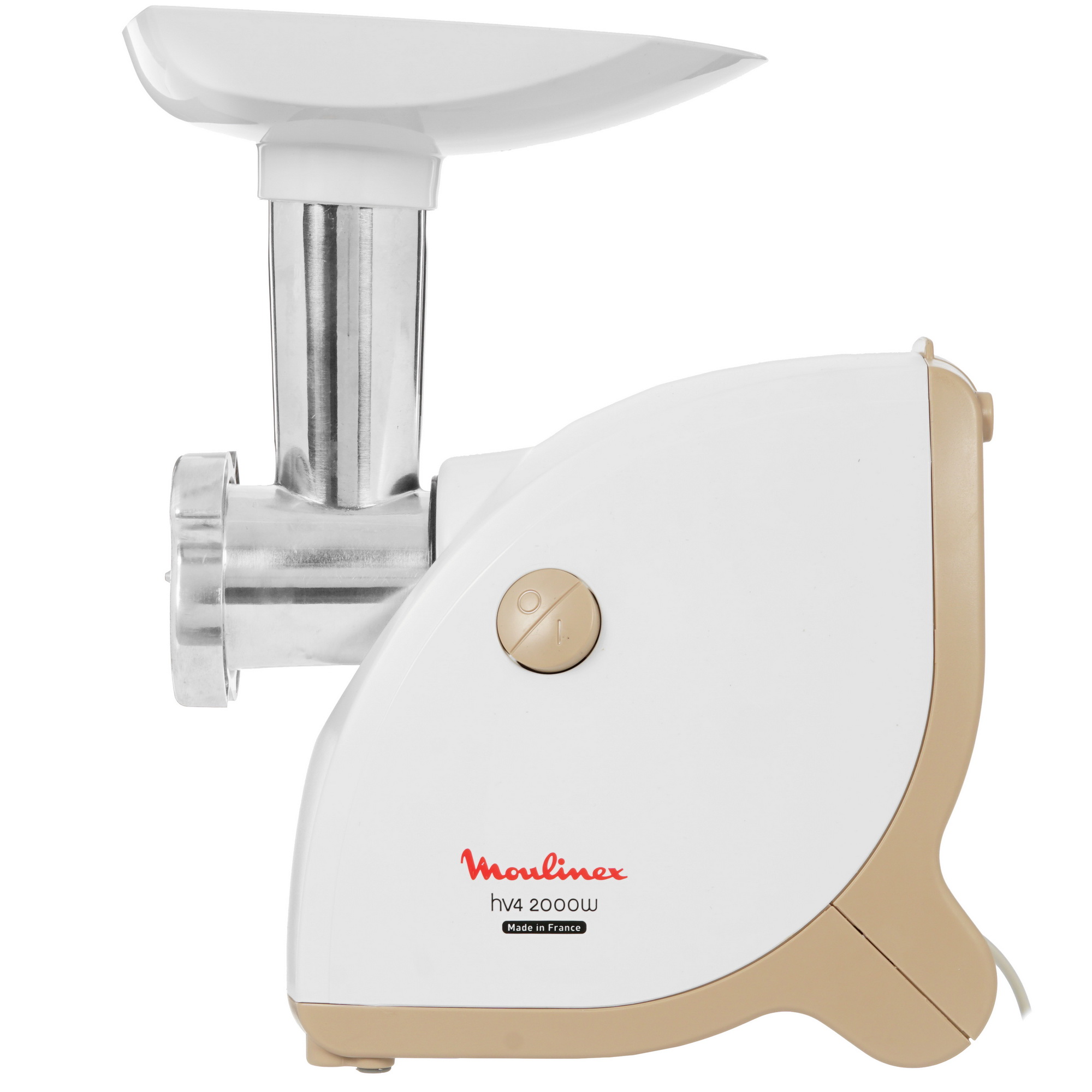 5346828 Мясорубка электрическая Moulinex HV4 ME462132 белый STDN-0077359 - Вид №3