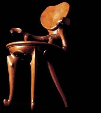 BD Barcelona Design Кресло из массива дерева с подлокотниками Calvet sun-id-1505045 - Вид №3