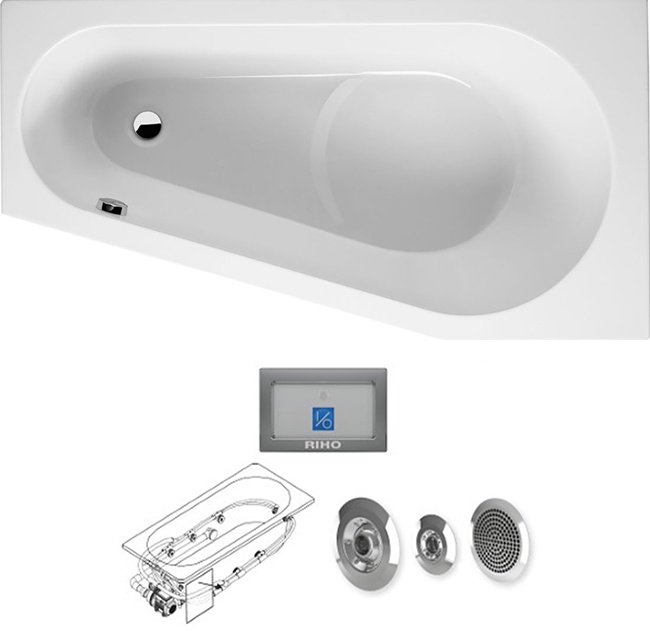 BB8000500000000_top1 Ванна Riho Delta Santreyd - Вид №2