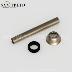 755293 Соединение для выпуска из латуни 40 мм для унитаза, цвет Бронзовый Kerasan ACCESSORIES Италия