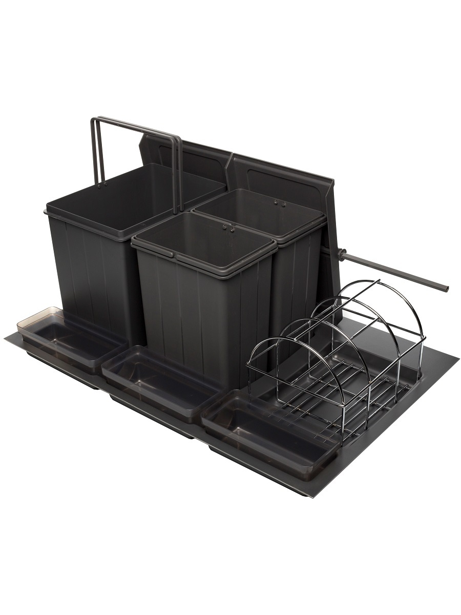 Система сортировки мусора Omega Duet/Top 800/31 Anthracite NAVAKO 10117 - Вид №1