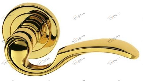 Pasini Ручка из латуни на розетке Colonia 1441 