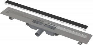 Водоотводящий желоб без порогами с решеткой под кладку плитки