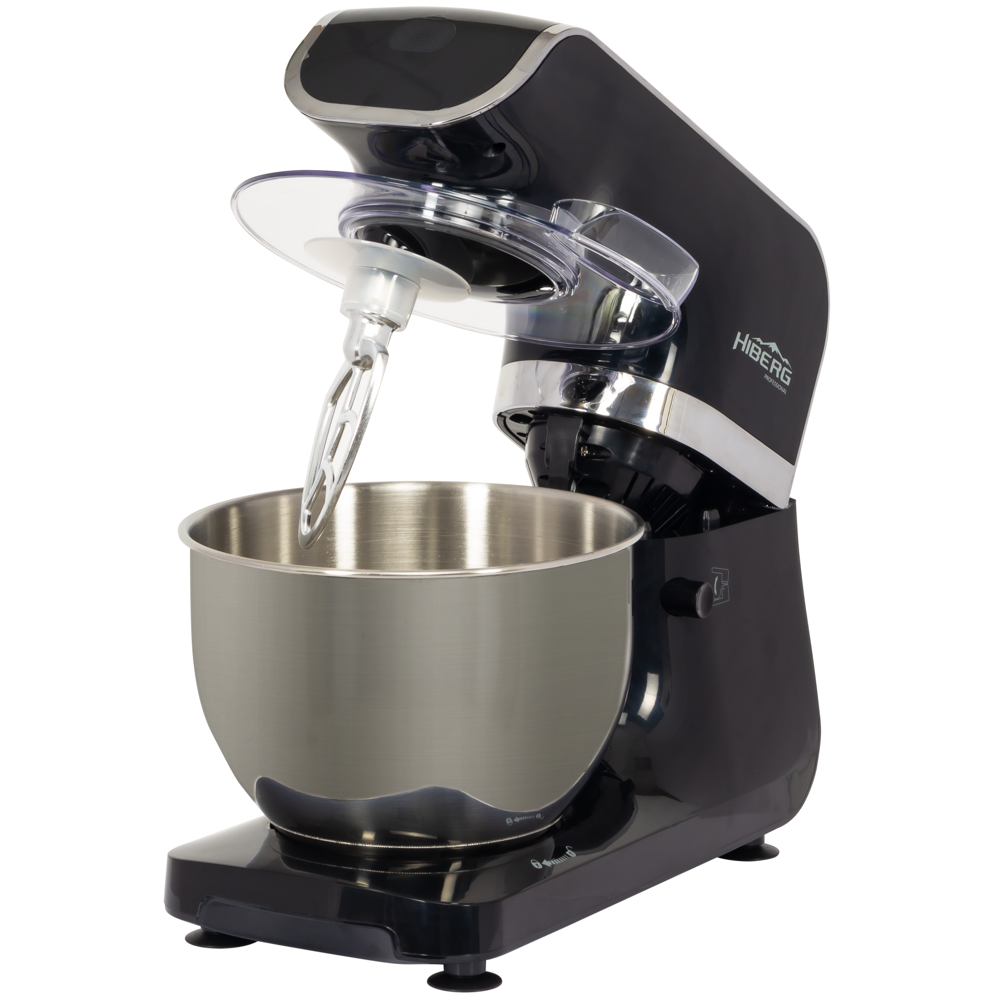 8160875 Миксер Hiberg MP 1040 DB черный STDN-0016917 - Вид №2