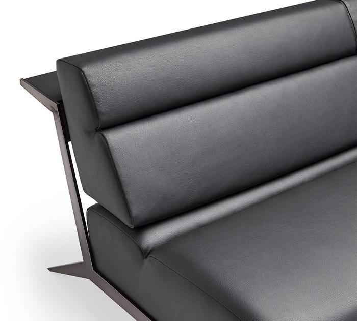 José Martínez Medina Секционный кожаный диван Blacktone sun-id-1459993 - Вид №2