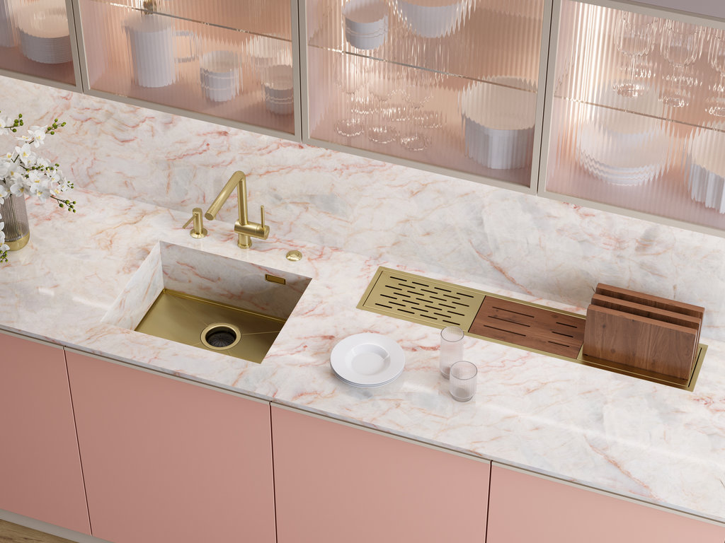 Кухонная мойка Kasen 54-16 INT GM OMOIKIRI 4997061 - Вид №2