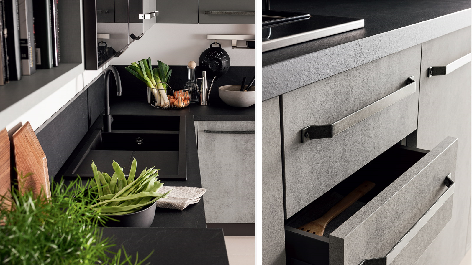 Easy 015  Кухонный гарнитур Ar-Due Colore matt  - Вид №1