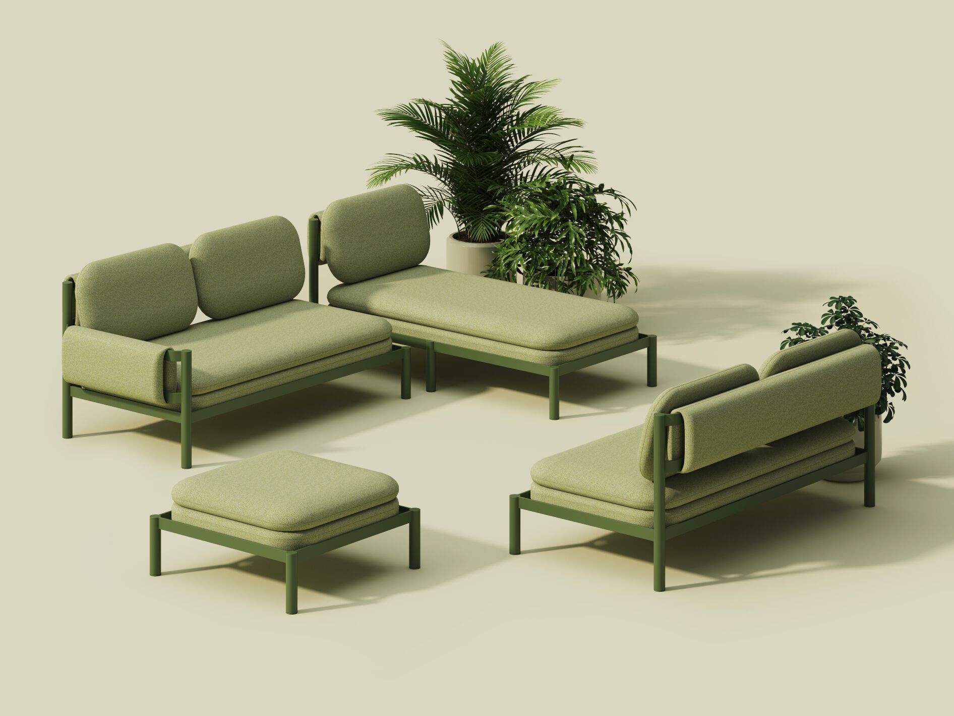 2-местный садовый диван Joyf Tropic ARCH-00110827 - Вид №2