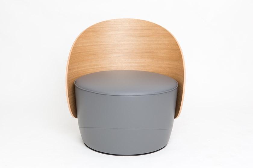 Real Piel Кресло с мягким сиденьем и спинкой из дуба sun-id-1466576 - Вид №1