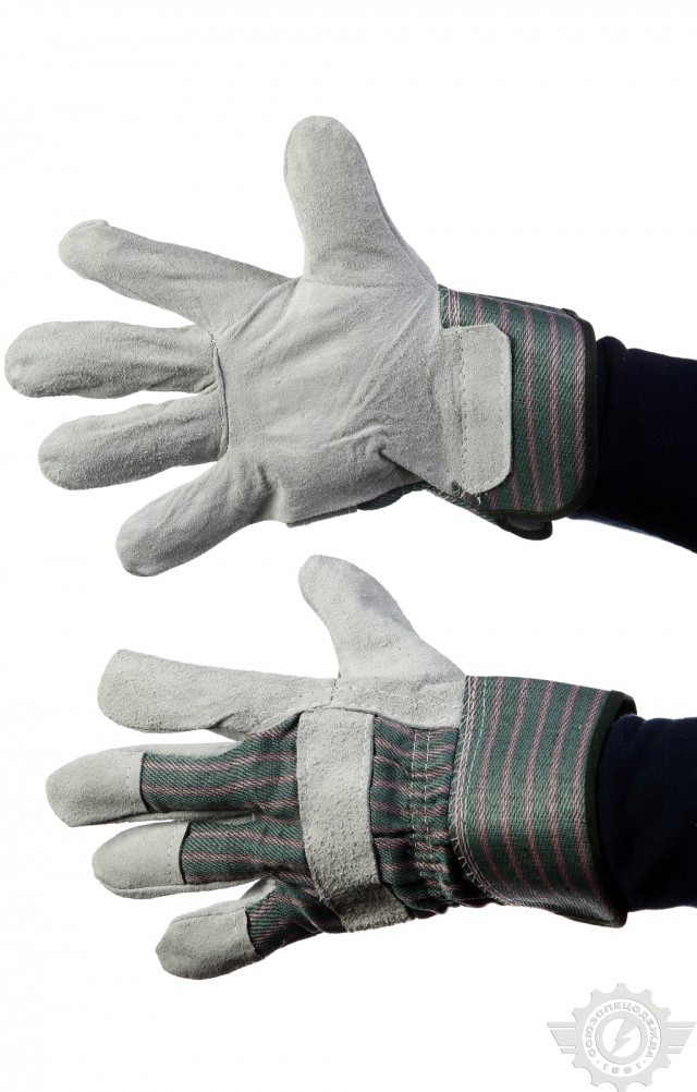 59111 Перчатки со спилком  Средства защиты рук  размер Спецодежда 