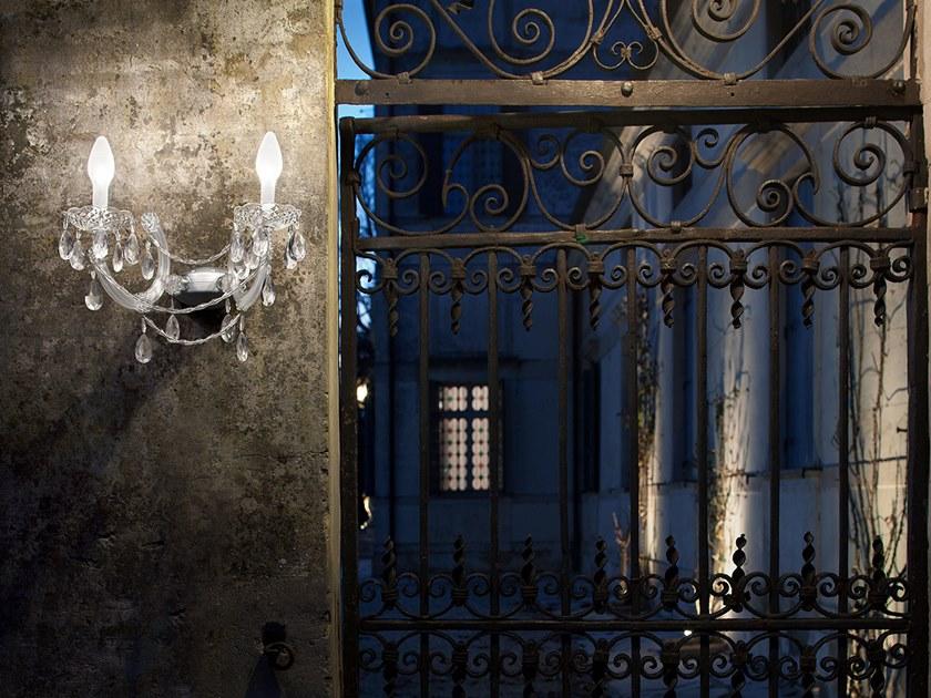 Masiero Настенный светильник для улицы в pmma Drylight A2 - Вид №1