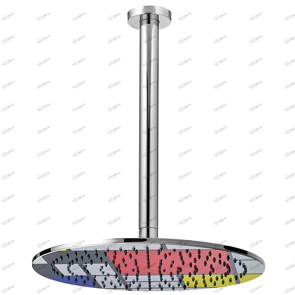 Graffio Круглая душевая лейка Ø 300 мм с потолочным держателем 300 мм. MR813 