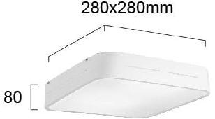 Terzo Light Алюминиевый потолочный светильник прямого света Terry V4104200/v4104201  - Вид №3