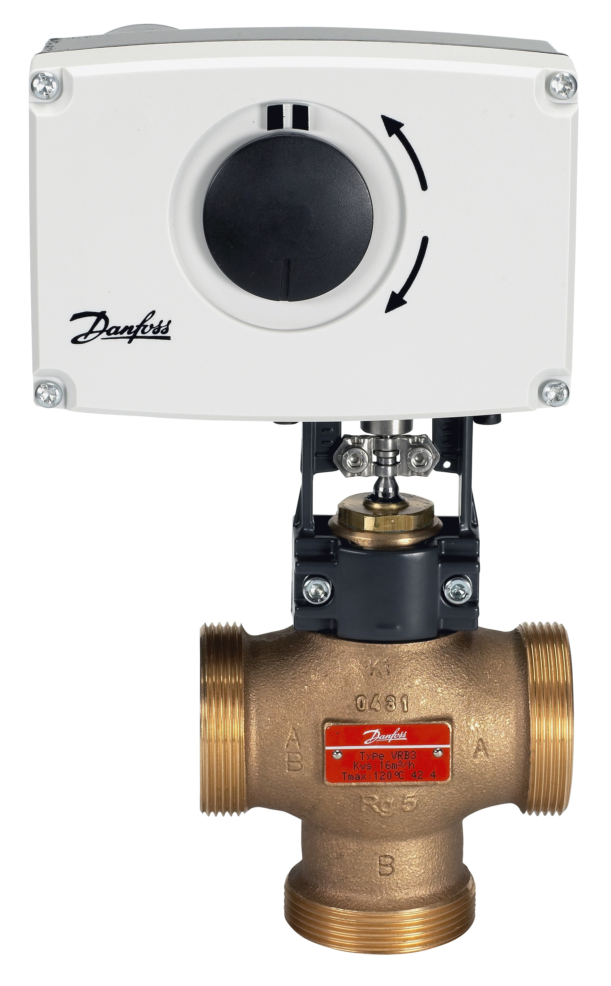 Danfoss Редукторные электроприводы с трехпозиционным управлением AMV 25 230В электропривод 082G3024  - Вид №50