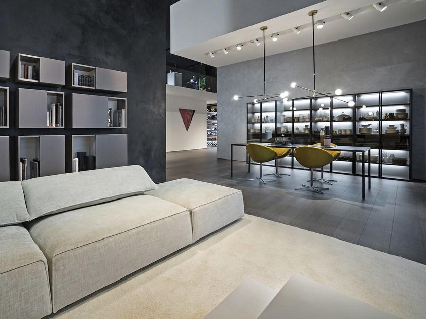 Zalf Система книжных шкафов со стеклянной дверью Link system sun-id-1407858 - Вид №1