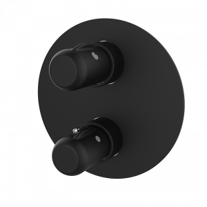 35110320 BASIC Черный Встроенный термостатический с запорным Черный GRB MIXERS