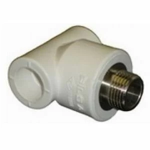 Тройник комбинированный (нар.рез.) 20-1/2 Grise PP-R