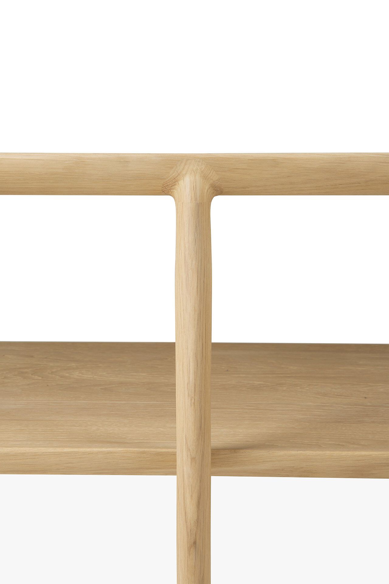 Овальный журнальный столик из дуба Ethnicraft Bok ARCH-00011347 - Вид №3