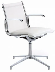 Luxy Кресло сетчатое на 4-х спицах с подлокотниками Taylord