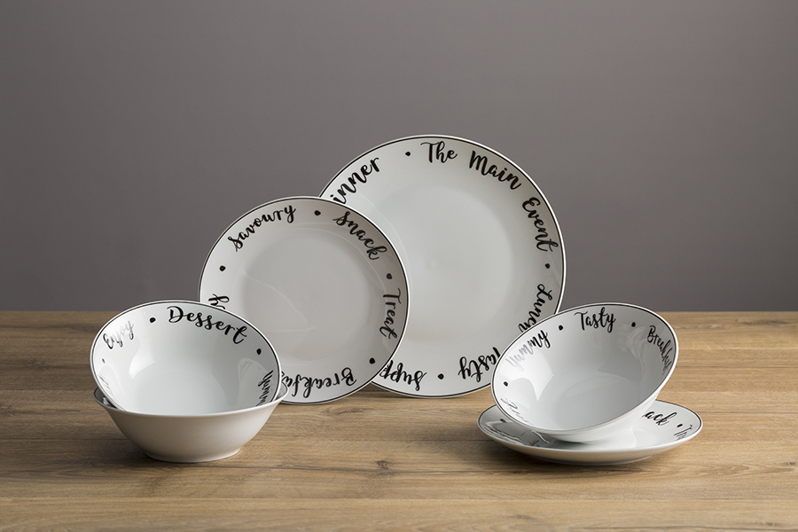 P_0059.613 Миска carnaby script d 18 см Price&Kensington  - Вид №5