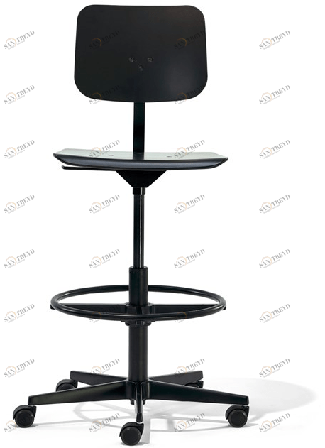 Richard Lampert Табурет с 5 спицами, регулируемый по высоте Mr. square sun-id-1390645