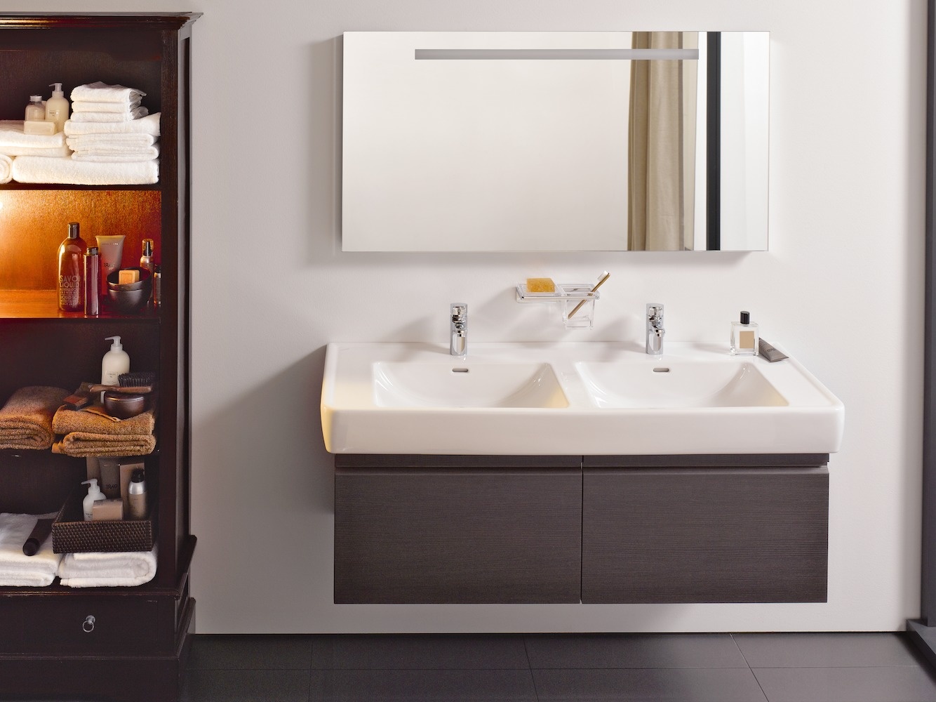 H8149674001041 Pаковина двойная накладная LAUFEN PRO - Вид №2