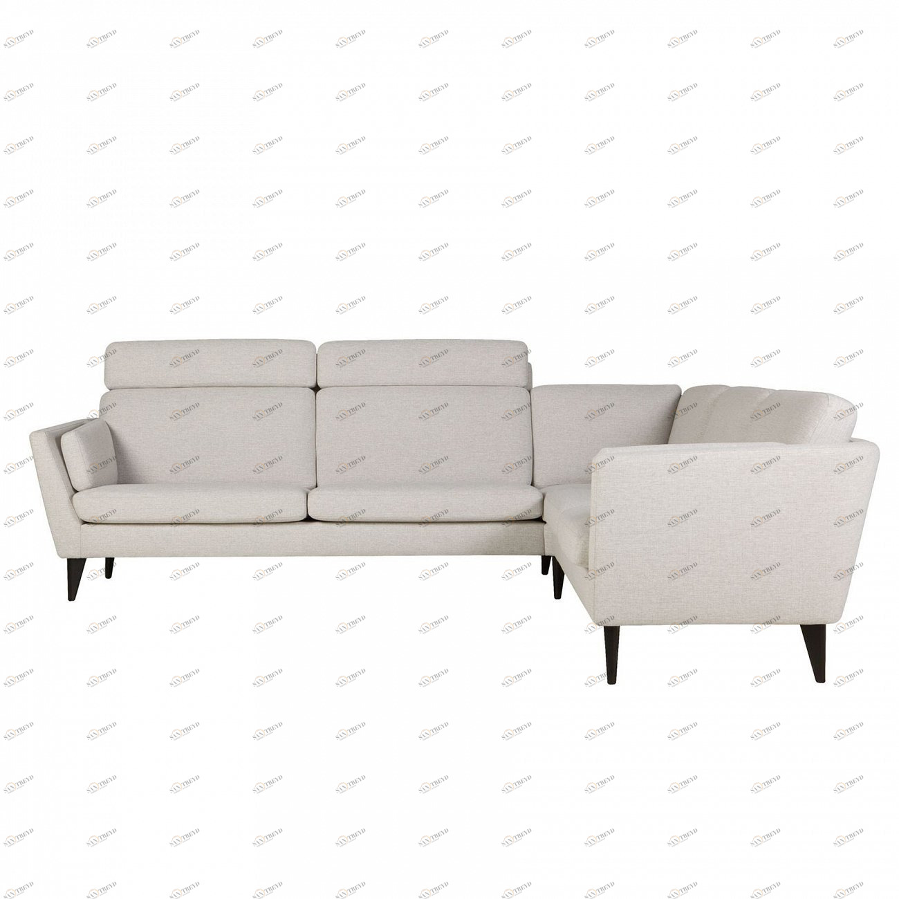 Диван Mynta угловой светло-серый SITS ДИЗАЙНЕРСКИЕ, MYNTA 192203 Серый 