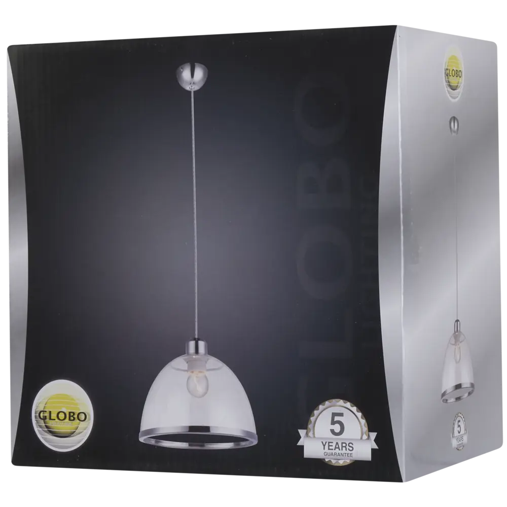 Светильник Globo 1xE27x40 Вт, 23 см, цвет прозрачный 18737756 STLM-2017919  - Вид №7