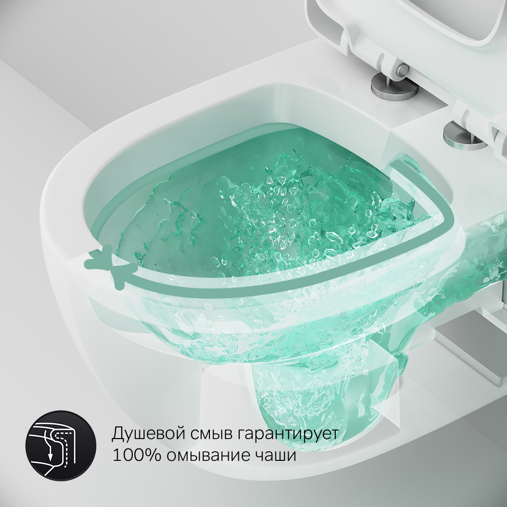 C111738WH подвесной унитаз AM.PM Awe - Вид №11