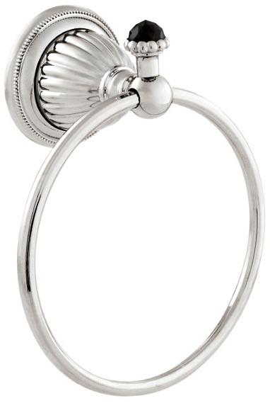 Bronces Mestre Кольцо для полотенца из латуни с кристаллами swarovski® Artica sun-id-1390471 - Вид №2