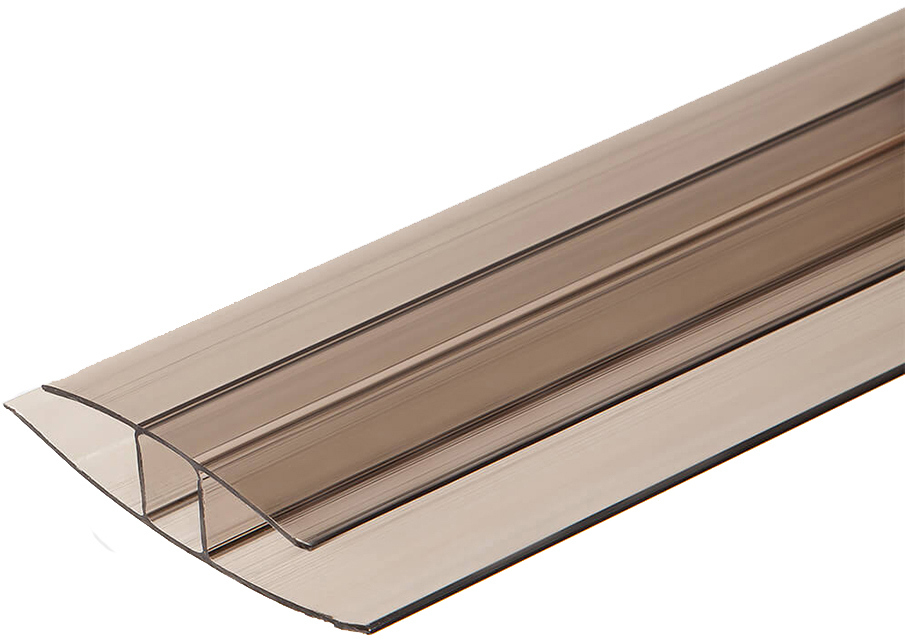 82432462 Профиль соединительный неразъемный Колибри 6 мм бронзовый 3 м STLM-0027295 Santreyd