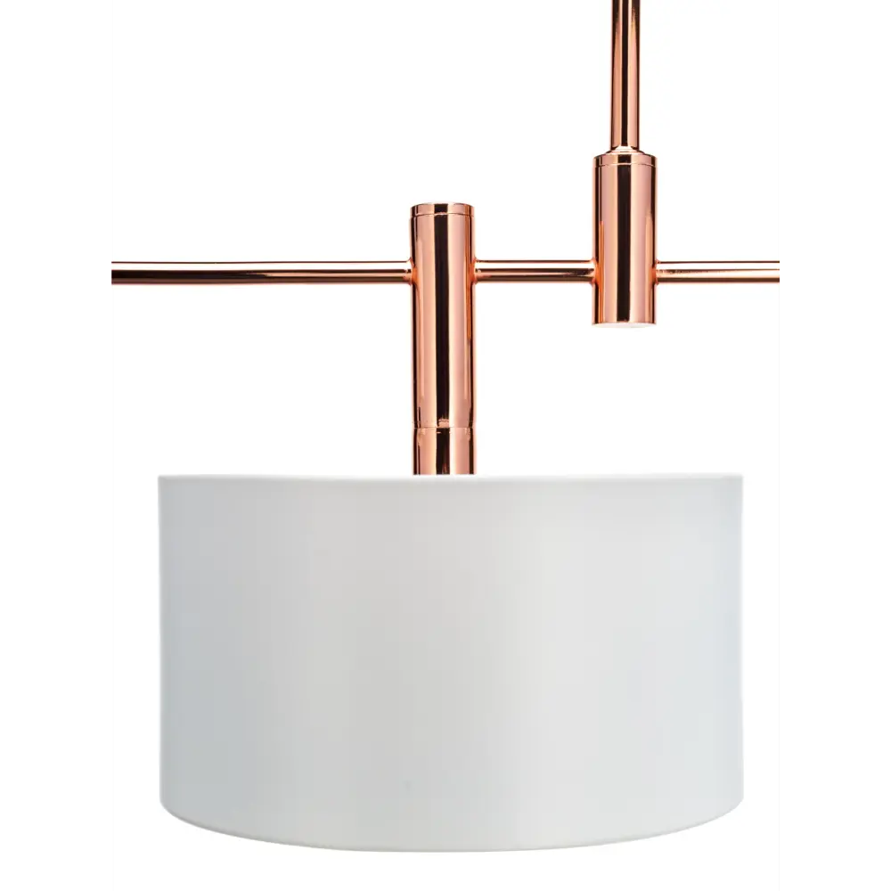 Люстра на штанге Lamplandia Fantom White L1220-4, 4 лампы, 15 м², цвет белый STLM-2135036 - Вид №4