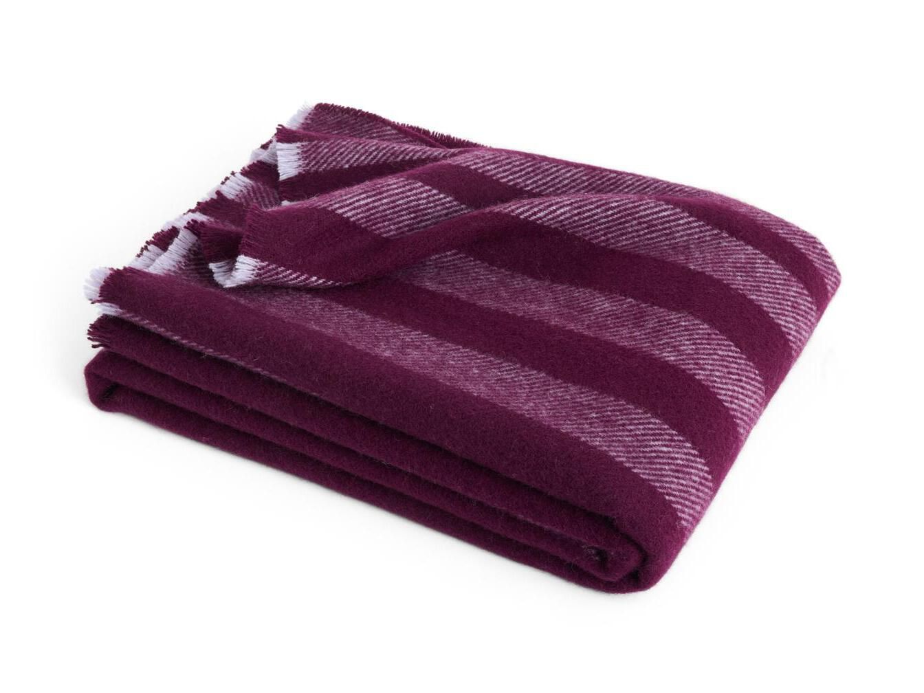 Шерстяное полосатое одеяло Hay DUO THROW ARCH-00143549 - Вид №4