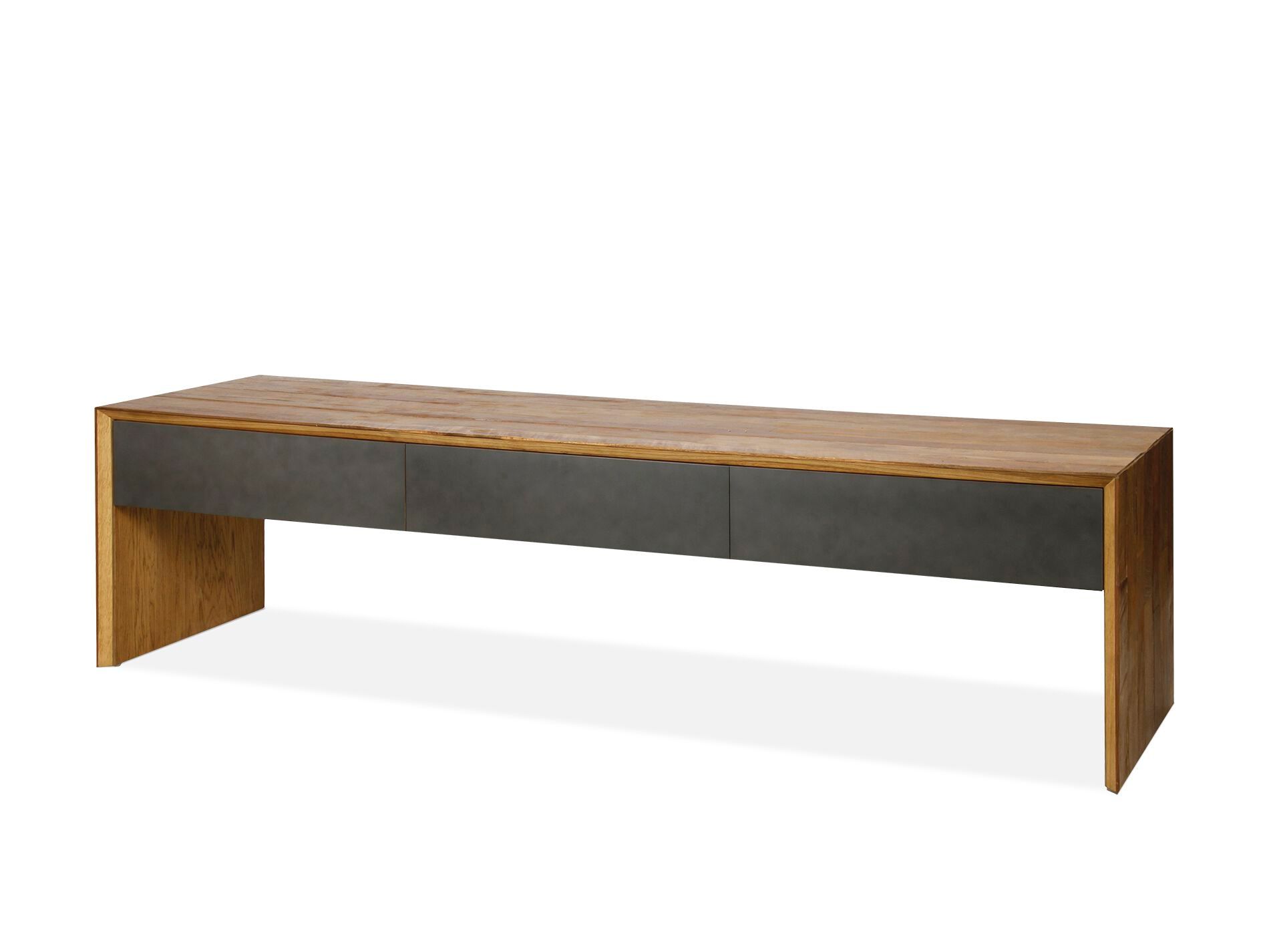 Стальной и деревянный шкаф для телевизора с ящиками Pilma Angle ARCH-00069361 - Вид №1