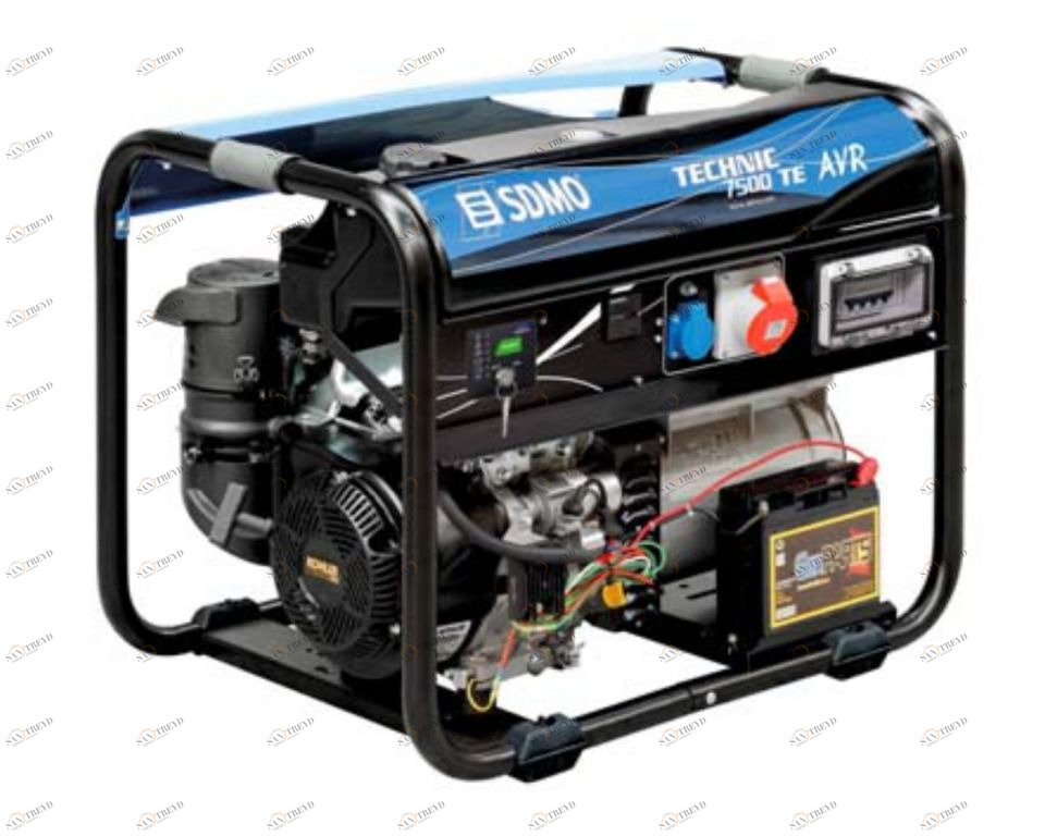 Бензиновый генератор SDMO TECHNIC 7500 TE AVR sun-id-1033738