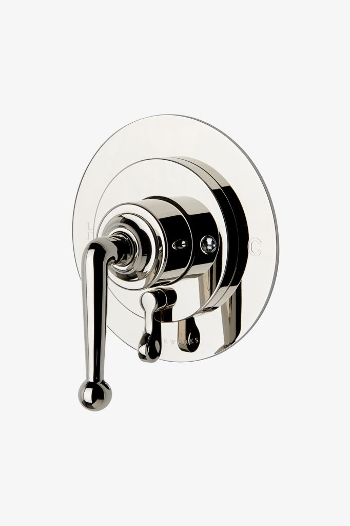 DSPB30 Облицовка регулирующего клапана балансировки давления на передней панели с дивертором и металлической ручкой Waterworks Dash