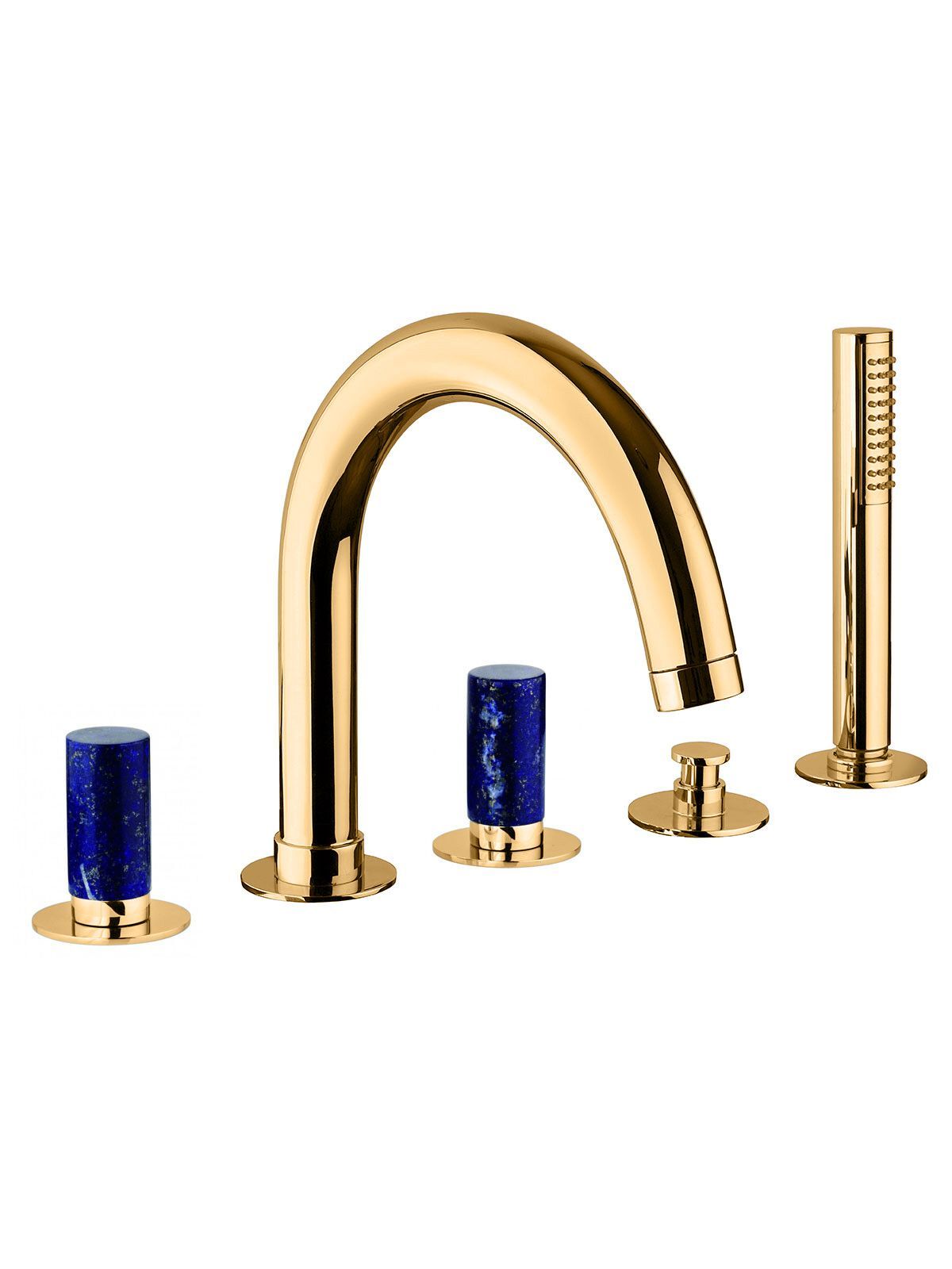 Встраиваемый смеситель для ванны с ручным душем Rubinetterie Frattini Pepe XL ARCH-00112668 - Вид №10