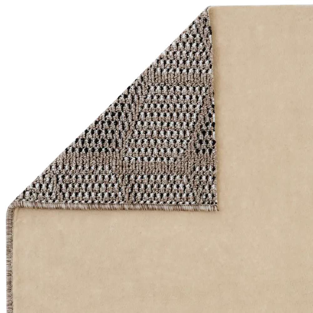 Дорожка ковровая «Зиг-заг 020-19171» 1 м, цвет бежевый РОЯЛТАФТ STLM-2111505 - Вид №3